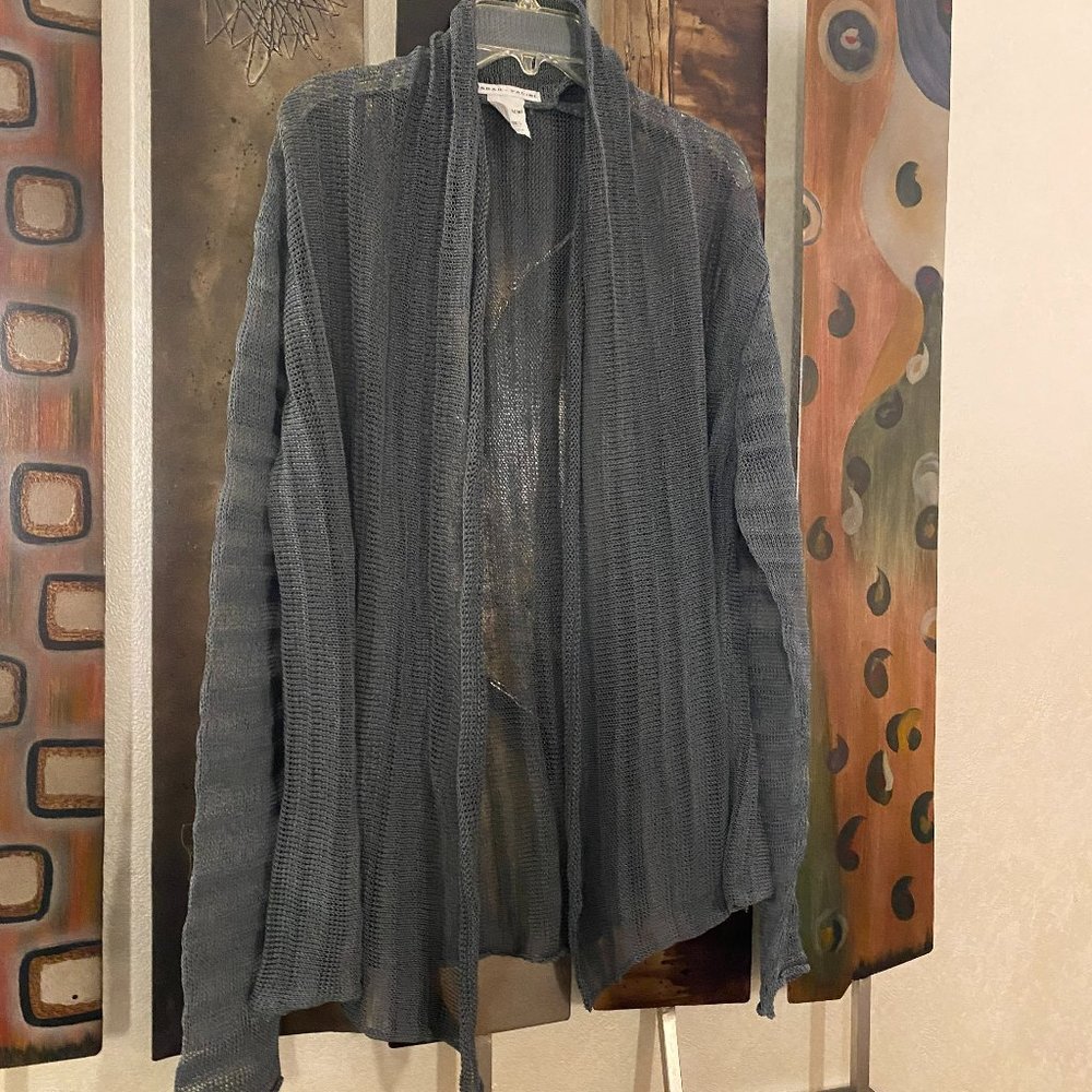 Sarah Pacini Open Knit Cardigan Sweater, Made in Italy, One Size